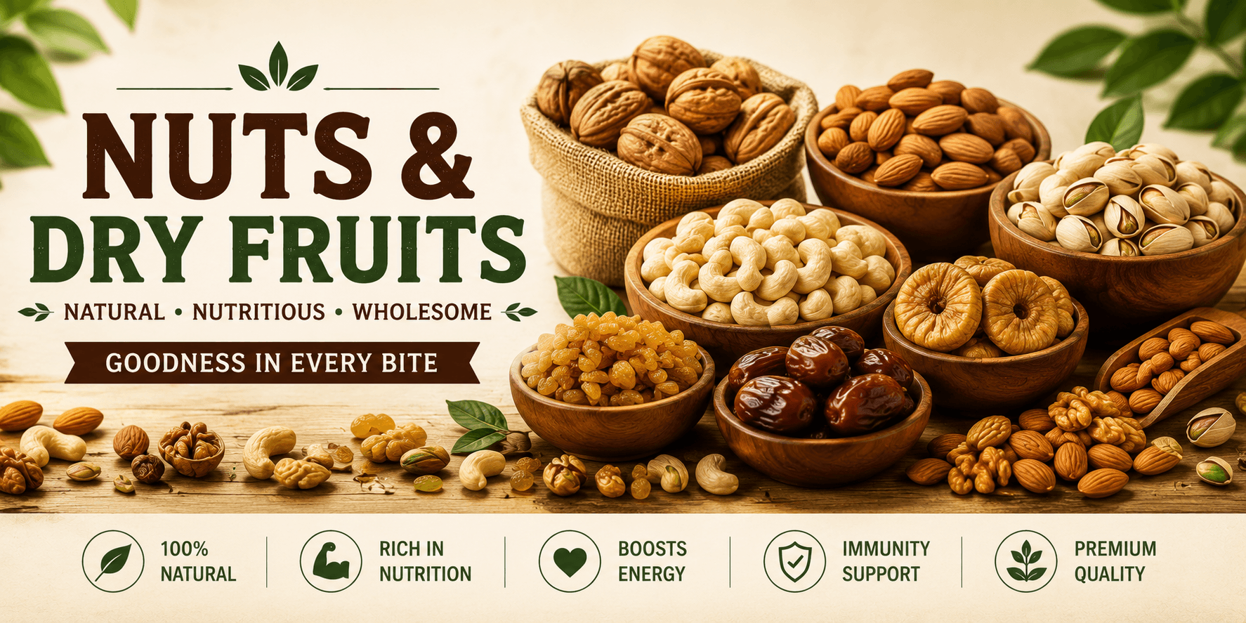 Premium Nuts & Dry Fruits